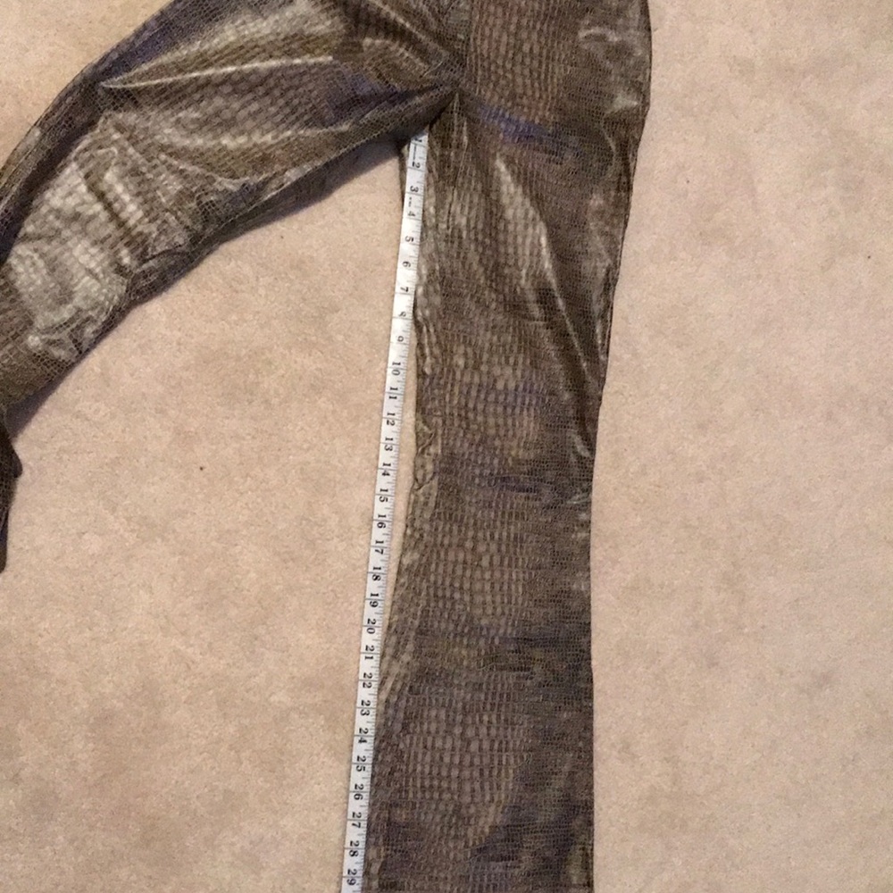 Snakeskin Pants SZ 8 - Picture 4 of 5